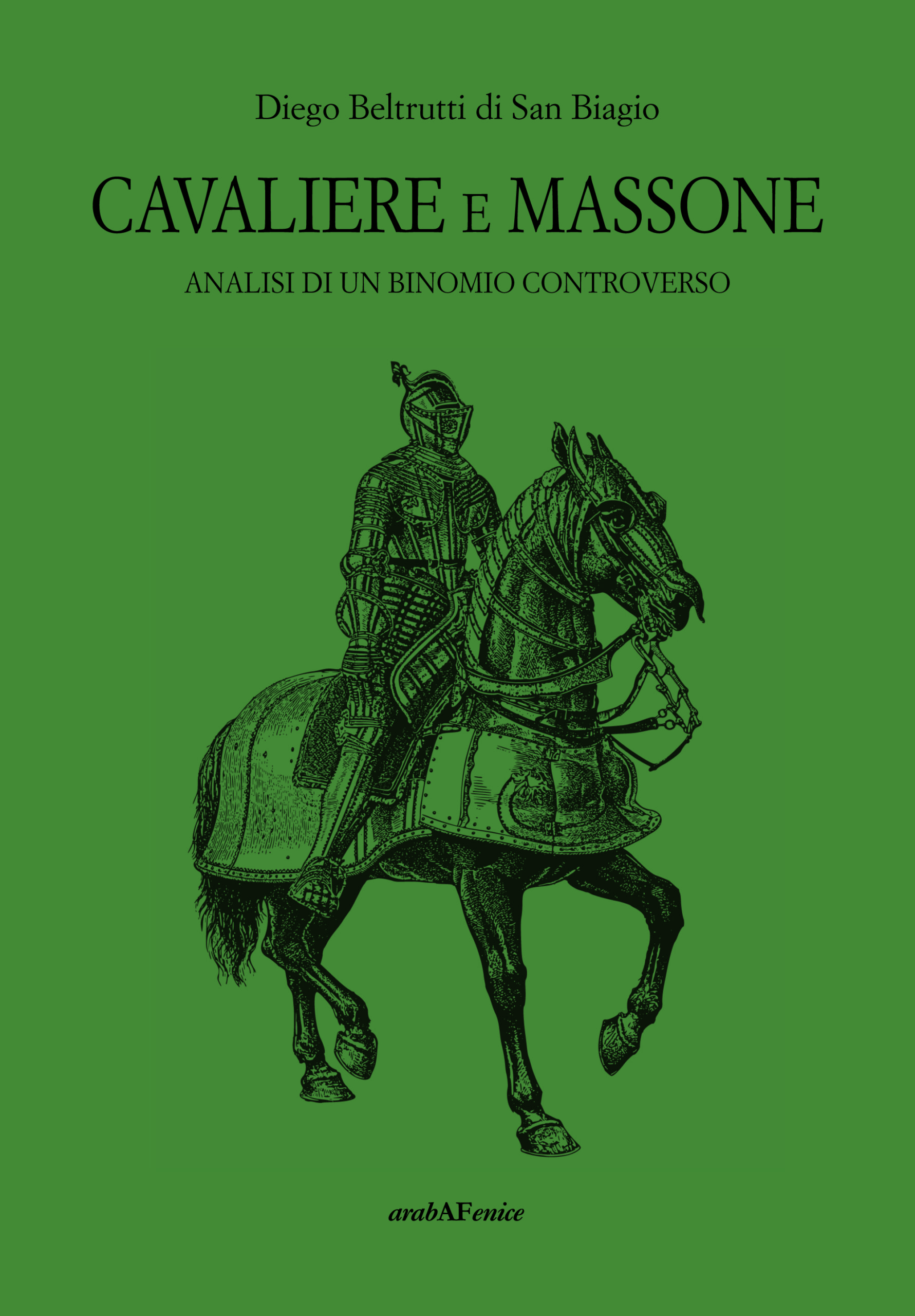 la copertina del libro evidenzia un cavaliere